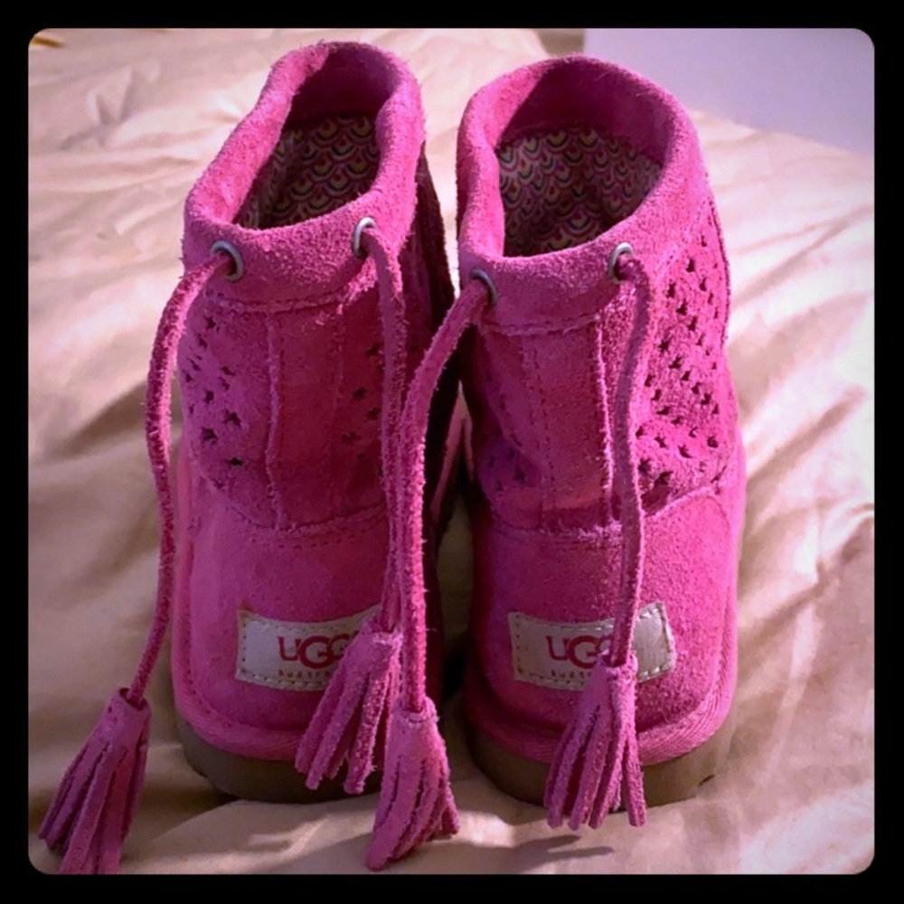 Ugg Star Print Unlined Booties